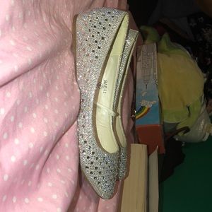 David’s bridal flats